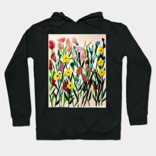 Some wildflowers I paint for fun Hoodie